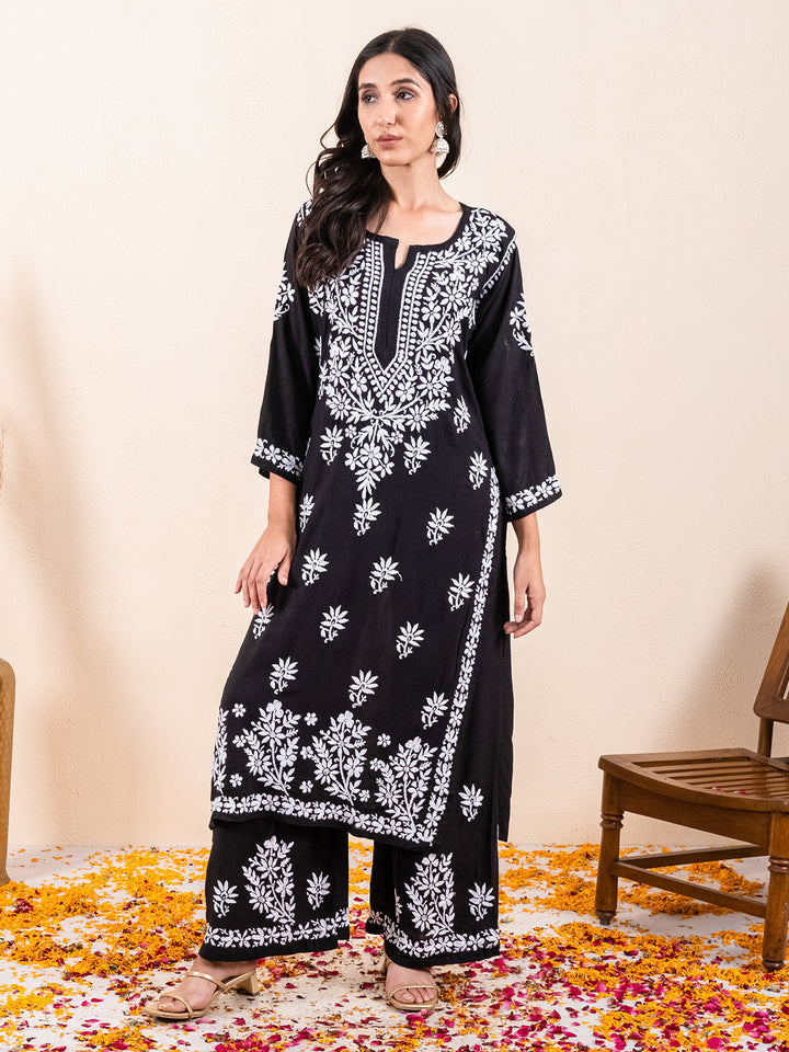 Daniya Premium Chikankari Modal Co-ord Sets