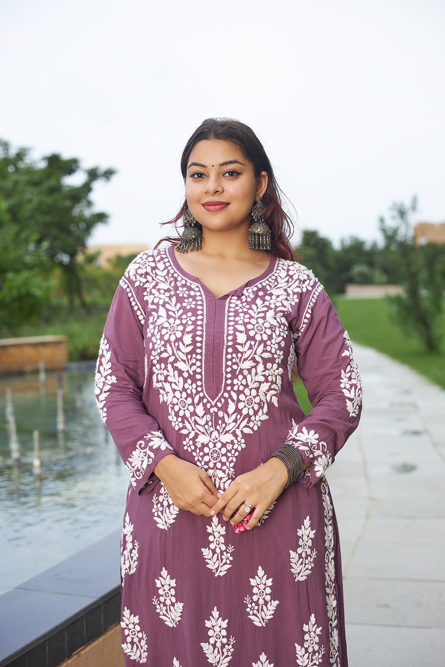Tarana Premium Chikankari Kurti Pallazo Set