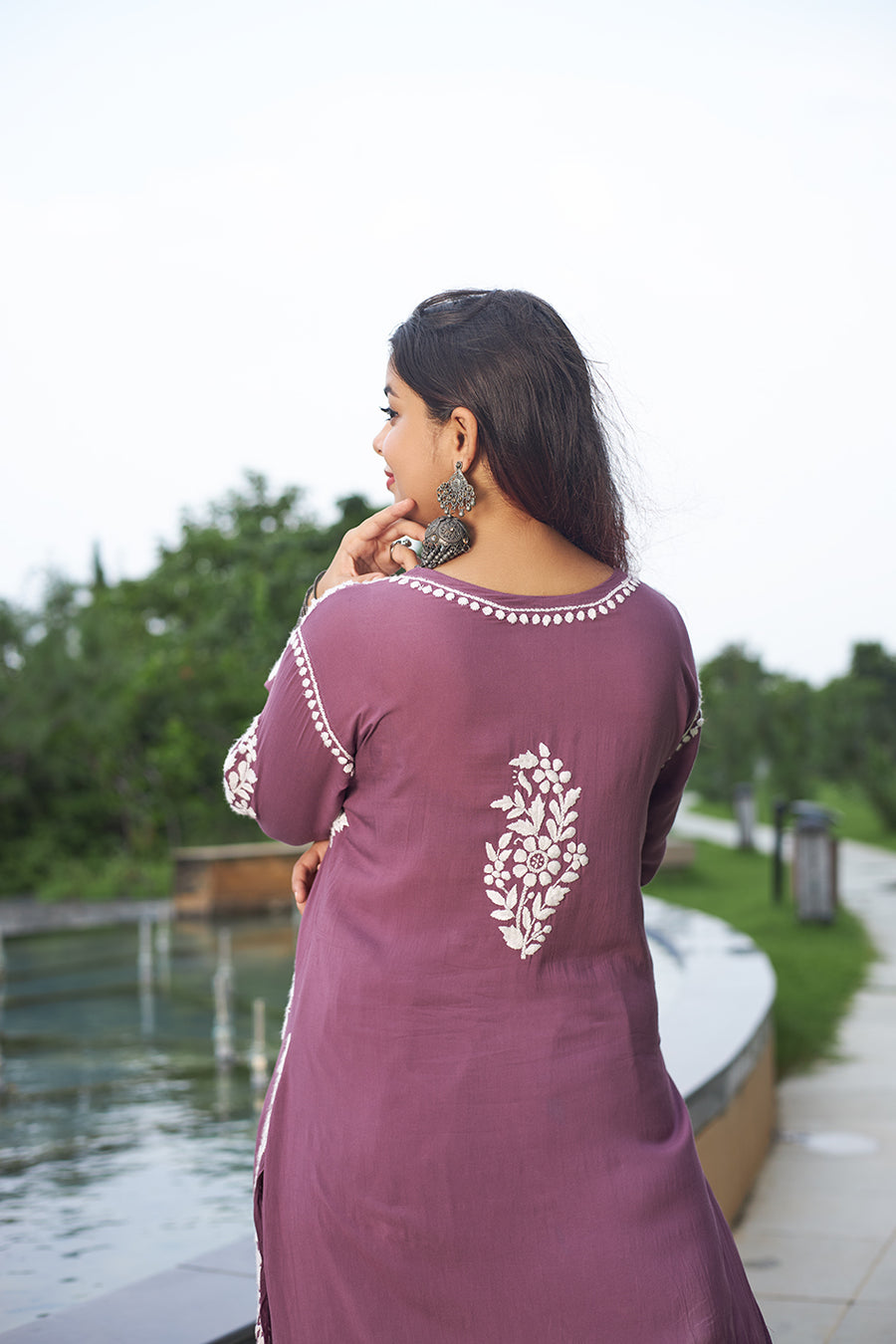 Tarana Premium Chikankari Kurti Pallazo Set