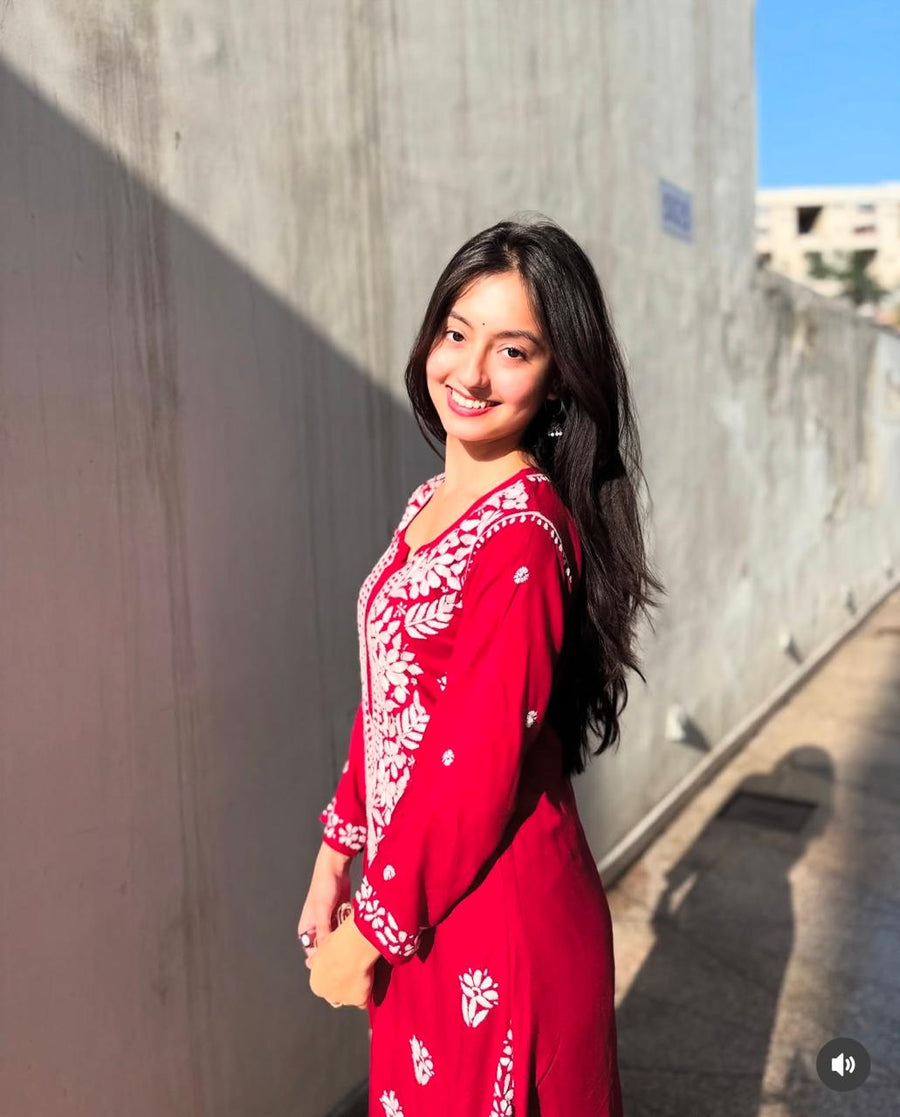 Daniya Premium Chikankari Modal Co-ord Sets