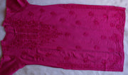 Kyra Chanderi Cotton Chikankari Kurti