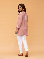 Aabha Premium Modal Chikankari Top