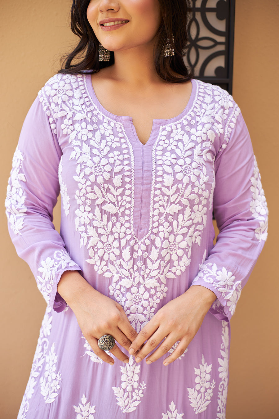 Tarana Premium Chikankari Kurti Pallazo Set
