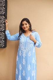 Tarana Premium Chikankari Kurti Pallazo Set