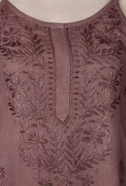 Jolly Strappy Chikankari Kurti