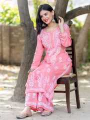 Saheli Modal Chikankari Kurti Sets