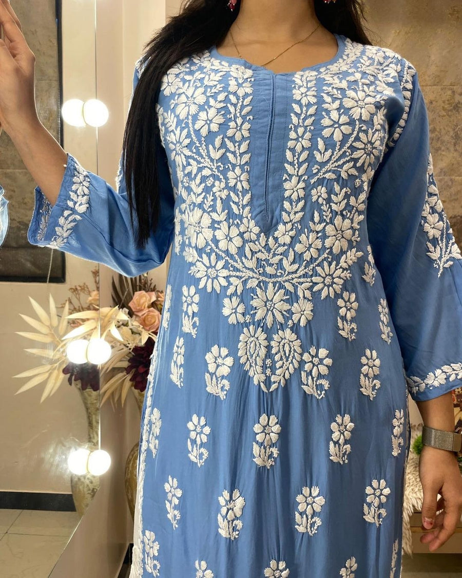 Saba Premium Heavy Daman Modal Kurta