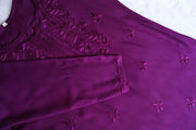Vibha Ombre Chikankari Short Top